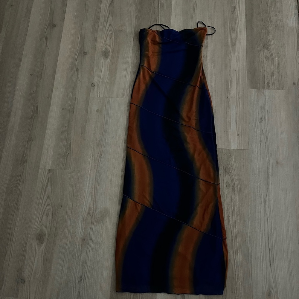 Princess Polly Multicolor Strapless Dress